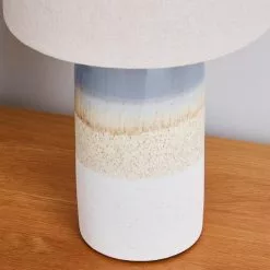 Dunelm Audre Ceramic Glaze Table Lamp -Cheap wall lights Store 30713706 alt03