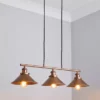 Dunelm Logan 3 Light Diner Ceiling Fitting