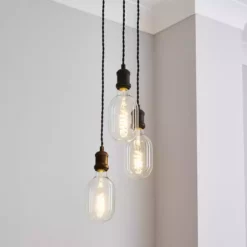 Dunelm Charlie 3 Light Cluster Flex Fitting