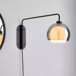 Elements Ramona Swing Arm Wall Light