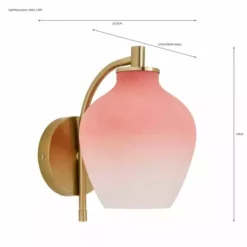 Dunelm Juliet Easy Fit Plug In Wall Light -Cheap wall lights Store 30730185 alt07