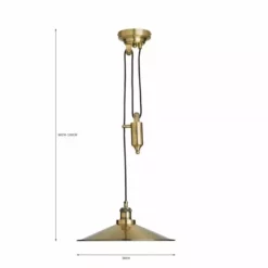 Churchgate Langton Rise And Fall Ceiling Fitting -Cheap wall lights Store 30730188 alt06