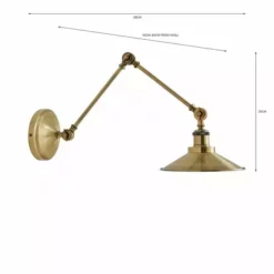 Churchgate Langton Adjustable Wall Light -Cheap wall lights Store 30730190 alt07