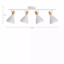 Elements Wolston 4 Light Spotlight Bar -Cheap wall lights Store 30730521 alt07