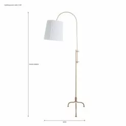 Dunelm Lorelai Floor Lamp -Cheap wall lights Store 30730542 alt06