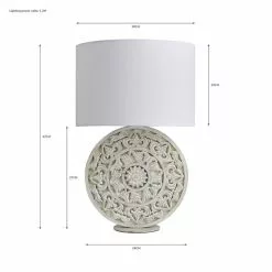 Dunelm Samira Table Lamp -Cheap wall lights Store 30730551 alt07