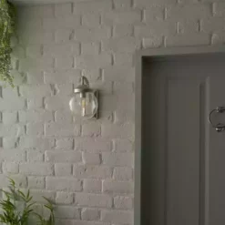 Dunelm Twain Outdoor 14cm Globe Glass Wall Light -Cheap wall lights Store 30730563 alt05