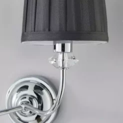 Dorma Genevieve 2 Light Grey Wall Light -Cheap wall lights Store 30730572 alt02