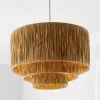 Dunelm Ruolan Raffia 3 Tier Pendant Shade Shade 2 Dunelm Ruolan Raffia 3 Tier Pendant Shade Shade -Cheap wall lights Store 30730588