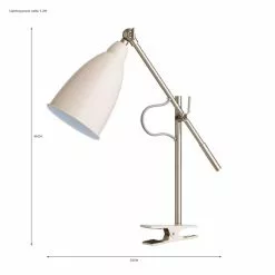 Dunelm Robson Clip On Task Lamp 13 Dunelm Robson Clip On Task Lamp -Cheap wall lights Store 30730595 alt07