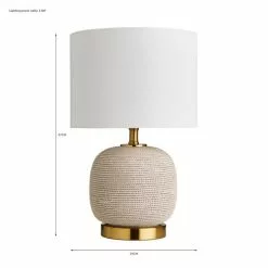Dunelm Clementine Table Lamp -Cheap wall lights Store 30731115 alt07