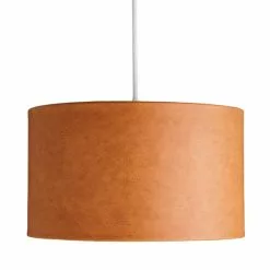 Dunelm Larset 35cm Faux Leather Shade -Cheap wall lights Store 30731141 alt05