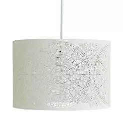 Dunelm Samira Laser Cut Drum Shade -Cheap wall lights Store 30731154 alt05