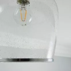 Dunelm Lenny 1 Light Flush Ceiling Fitting -Cheap wall lights Store 30731168 alt02