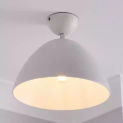 Dunelm Donia 1 Light Flush Ceiling Fitting -Cheap wall lights Store 30731179 alt04