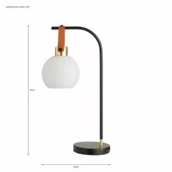 Dunelm Joan Table Lamp -Cheap wall lights Store 30731184 alt07