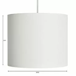 Dunelm Lisbon Drum Shade With Diffuser -Cheap wall lights Store 30731186 alt06