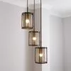 Dunelm Stefan 3 Light Cluster Ceiling Fitting