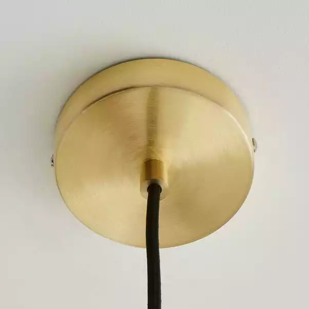 Dunelm Palazzo Gold Effect 1 Light Pendant Fitting 6 Dunelm Palazzo Gold Effect 1 Light Pendant Fitting - Image 4