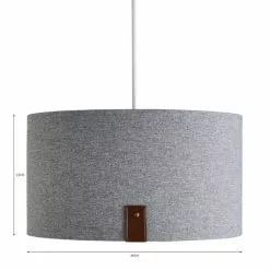 Dunelm Dorrian 40cm Drum Shade -Cheap wall lights Store 30731209 alt07