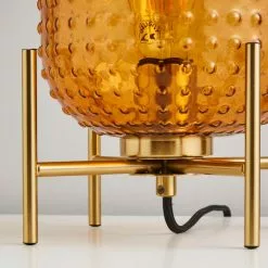 Dunelm Amber Retro Table Lamp 11 Dunelm Amber Retro Table Lamp -Cheap wall lights Store 30731217 alt03