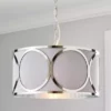 Dunelm Delphi 1 Light Pendant Ceiling Fitting -Cheap wall lights Store 30731220