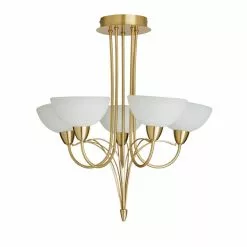 Dunelm Buville 5 Light Ceiling Fitting -Cheap wall lights Store 30731291 alt05