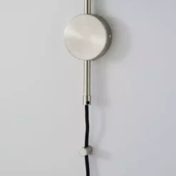 Dunelm Palazzo Chrome Easy Fit Plug In Wall Light -Cheap wall lights Store 30733685 alt03