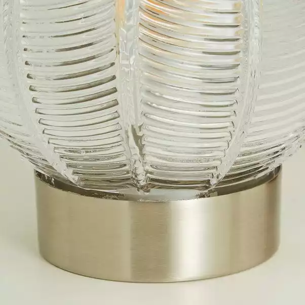 Dunelm Colleen Glass 15cm Table Lamp 6 Dunelm Colleen Glass 15cm Table Lamp - Image 4