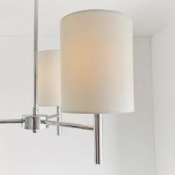 Vogue Lighting Vogue Dewey Chrome 3 Light Flush Ceiling Fitting -Cheap wall lights Store 30743005 alt05