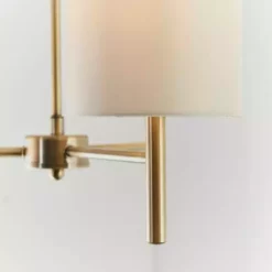 Vogue Lighting Vogue Dewey Antique Brass 3 Light Flush Ceiling Fitting -Cheap wall lights Store 30743006 alt05
