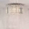 Vogue Lighting Vogue Crystal Blessing 4 Light Flush Ceiling Fitting