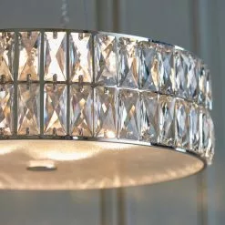Vogue Lighting Vogue Crystal Armoury Integrated LED Pendant Fitting 48cm -Cheap wall lights Store 30743083 alt02