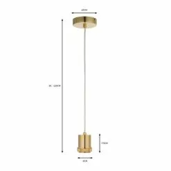 Dunelm Arran Bathroom Flex Ceiling Fitting -Cheap wall lights Store 30752902 alt07