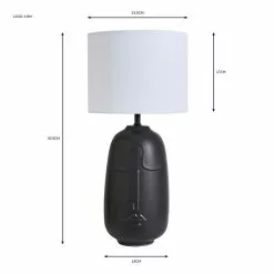Dunelm Faces Table Lamp -Cheap wall lights Store 30752904 alt07