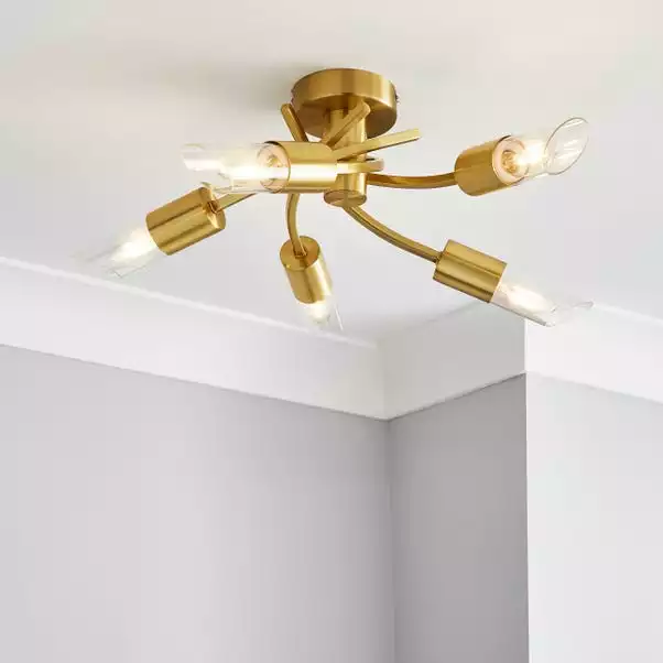 Dunelm Corvus 5 Light Ceiling Fitting 3 Dunelm Corvus 5 Light Ceiling Fitting