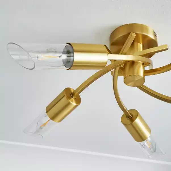 Dunelm Corvus 5 Light Ceiling Fitting 5 Dunelm Corvus 5 Light Ceiling Fitting - Image 3