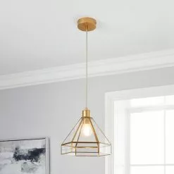 Dunelm Katja 1 Light Pendant Ceiling Fitting