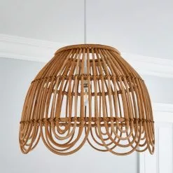 Dunelm Miah Rattan Easy Fit Pendant -Cheap wall lights Store 30753345 alt01