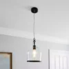 Dunelm Lenny 1 Light Black Ceiling Fitting 1 Dunelm Lenny 1 Light Black Ceiling Fitting -Cheap wall lights Store 30753350