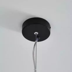 Dunelm Lenny 1 Light Black Ceiling Fitting -Cheap wall lights Store 30753350 alt03