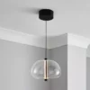 Dunelm Elements Bjork 1 Light Ceiling Fitting -Cheap wall lights Store 30753355
