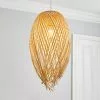 Dunelm Jasmine Rattan Easy Fit Pendant -Cheap wall lights Store 30753360