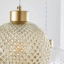 Dunelm Elodie 3 Light Cluster Ceiling Fitting -Cheap wall lights Store 30753363 alt02