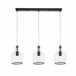 Dunelm Lenny 3 Light Black Diner Ceiling Fitting 12 Dunelm Lenny 3 Light Black Diner Ceiling Fitting -Cheap wall lights Store 30753379 alt05