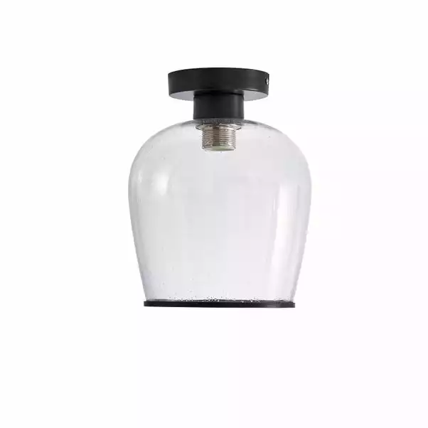 Dunelm Lenny 1 Light Black Flush Ceiling Fitting 7 Dunelm Lenny 1 Light Black Flush Ceiling Fitting - Image 5