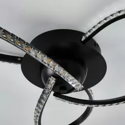 Dunelm Oria 3 Light LED Black Ceiling Fitting -Cheap wall lights Store 30753387 alt03