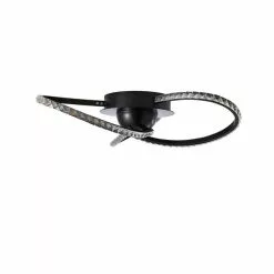 Dunelm Oria 3 Light LED Black Ceiling Fitting -Cheap wall lights Store 30753387 alt05