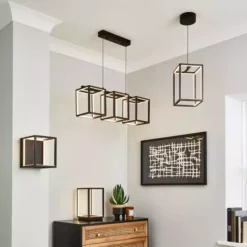 Dunelm Depere 1 Light Integrated LED Black Ceiling Fitting -Cheap wall lights Store 30753388 alt06