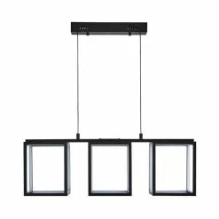 Dunelm Depere 3 Light Integrated LED Black Ceiling Fitting -Cheap wall lights Store 30753389 alt05